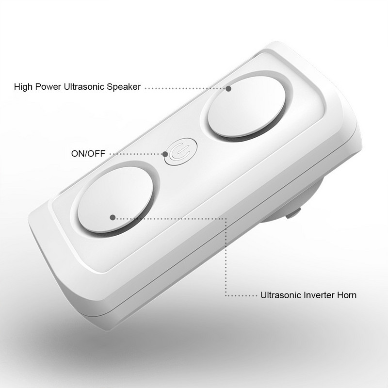 Augstas kvalitātes peles atbaidītājs 200 ㎡ Blakšu kaitēkļu kontroles ierīce Pārnēsājama žurku grauzēju kukaiņu atbaidīšanas līdzekļu piegāde viesnīca