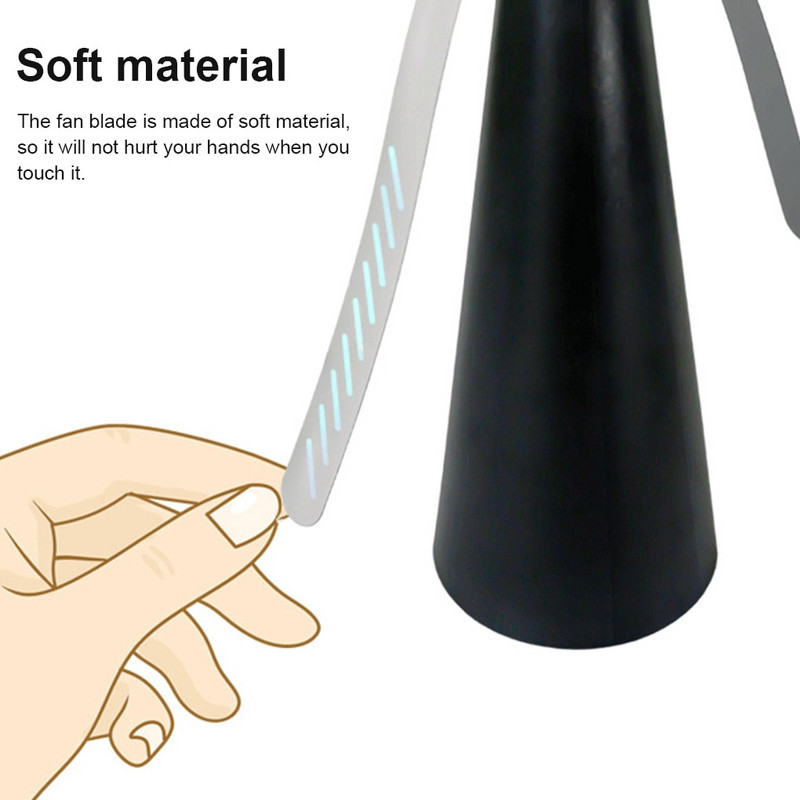 Вентилатор за прогонване на мухи Протектор за храна за кухня На открито Унищожител на мухи Дръжте мухите насекоми далеч от хранителни вредители Репелент за маса Вентилатор за отблъскване