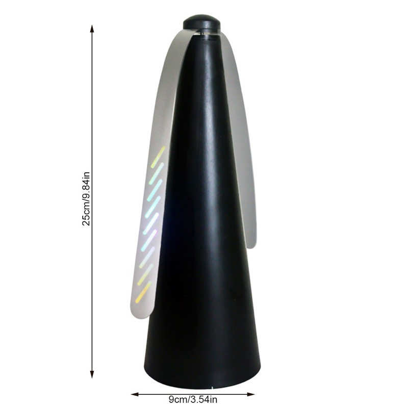 Вентилатор за прогонване на мухи Протектор за храна за кухня На открито Унищожител на мухи Дръжте мухите насекоми далеч от хранителни вредители Репелент за маса Вентилатор за отблъскване