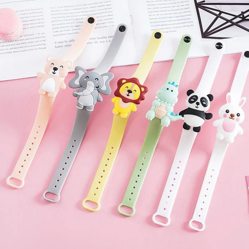 Narukvice protiv komaraca za djecu Slatki crtani silikonski narukvice za ubijanje insekata protiv komaraca Narukvica s trakom protiv komaraca Na otvorenom