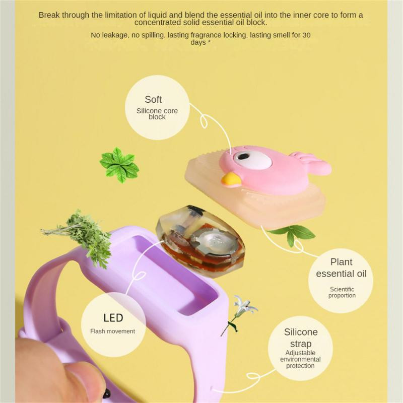 Αντικουνουπικό ρολόι φυτό αιθέριο έλαιο Αντικουνουπικό βραχιόλι Παιδικό υπαίθριο σχολείο Αντικουνουπικό τεχνούργημα