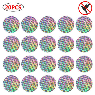 10/20 tk Öökull peletavad linnud eemale linnutõrjeseade rähnile tuvi rippuv helkurpeletus linnutõrjekleebis