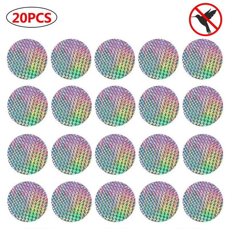 10/20 tk Öökull peletavad linnud eemale linnutõrjeseade rähnile tuvi rippuv helkurpeletus linnutõrjekleebis