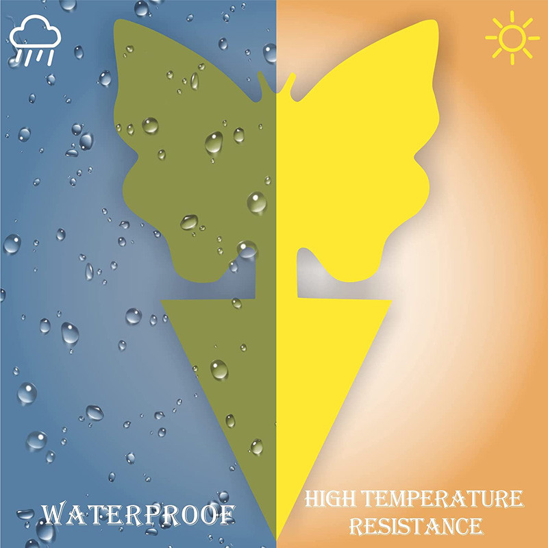 2-10 vnt lipni vabzdžių gaudyklė dvipusė geltona plastikinė vabzdžių lipni lenta augalų kenkėjų kontrolės gaudyklė sodo reikmenys