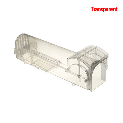 1 vnt. išmanusis savaime užsifiksuojantis pelėkautas, saugus tvirtas, skaidrus buitinis pelės gaudyklė, plastikinis daugkartinio naudojimo humaniškas vidaus lauko žiurkių gaudyklė