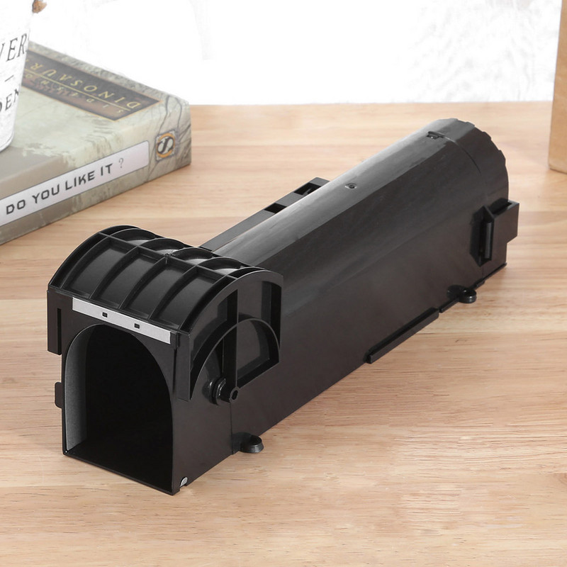 1 vnt. išmanusis savaime užsifiksuojantis pelėkautas, saugus tvirtas, skaidrus buitinis pelės gaudyklė, plastikinis daugkartinio naudojimo humaniškas vidaus lauko žiurkių gaudyklė