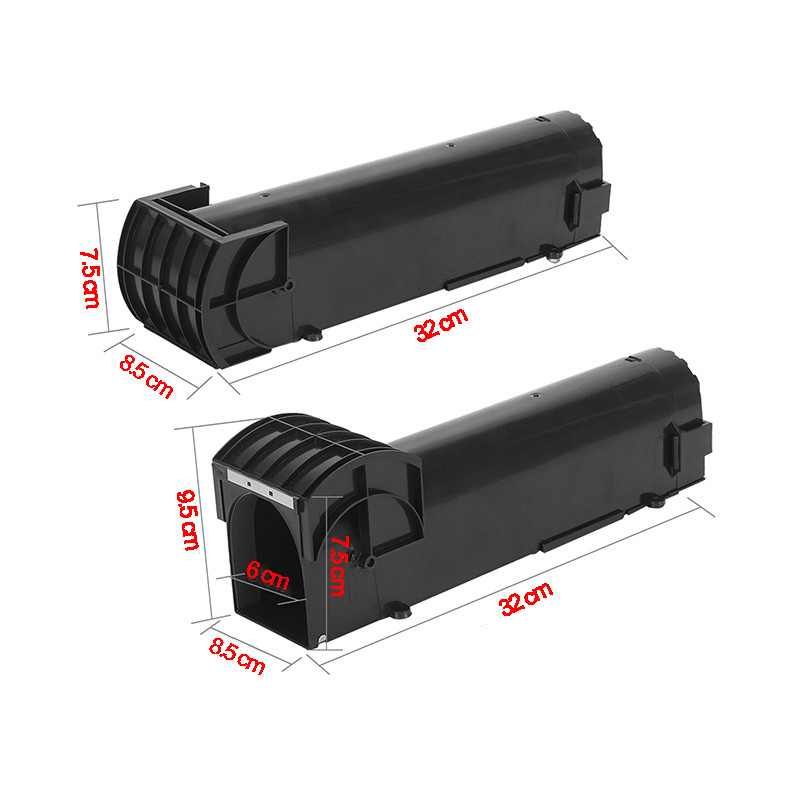 1 vnt. išmanusis savaime užsifiksuojantis pelėkautas, saugus tvirtas, skaidrus buitinis pelės gaudyklė, plastikinis daugkartinio naudojimo humaniškas vidaus lauko žiurkių gaudyklė