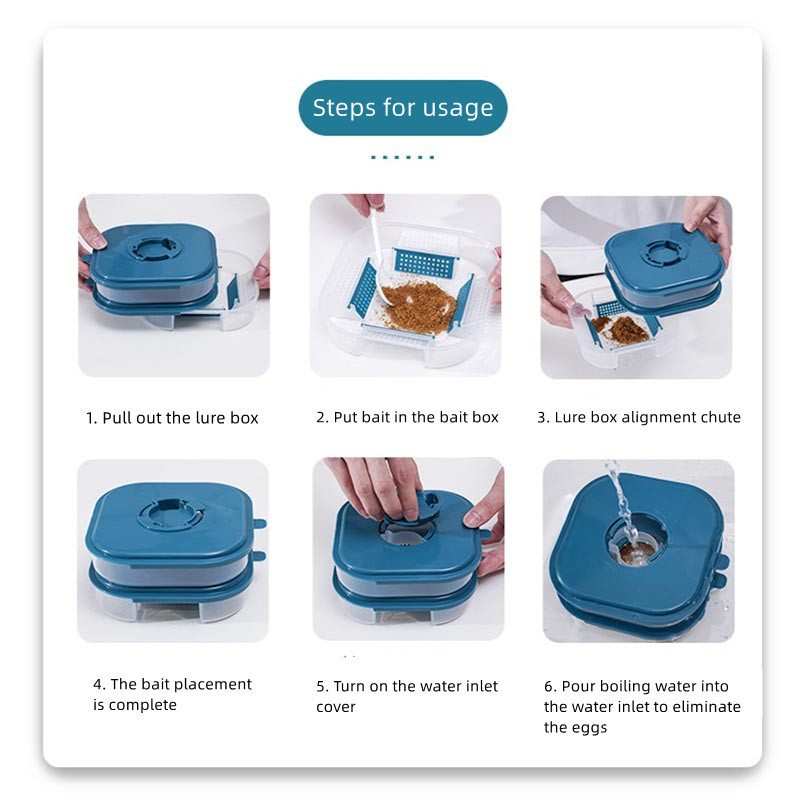 Kodumajapidamises kasutatava prussaka maja korduvkasutatav prussakapüüdja püüniskast Tugev prussakatapja liim söödapulbri pasta täis pesakast