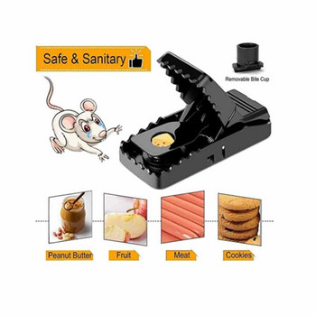 Капан за мишка капан за мишка пластмасов домакински капан за мишка чувствителен инструмент за борба с гризачи капан за мишка лепкава дъска