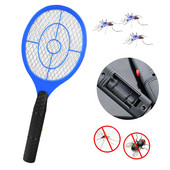 Elektriskais moskītu rakešu iznīcinātājs — ar baterijām darbināms rokas slazds, lai apceptu mušas un kukaiņus, kaitēkļu apkarošanas līdzekļi