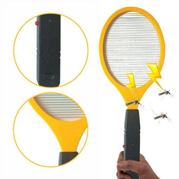 Електрическа ръчна ракета за насекоми, мухобойка, преносим убиец на комари, контрол на вредители за спалня, открити буболечки