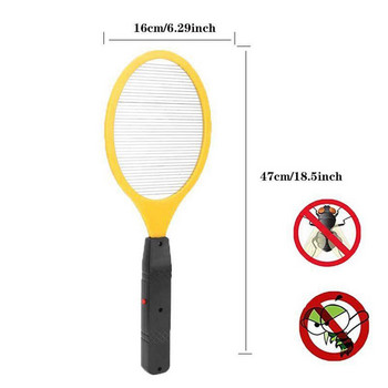 Електрическа ръчна ракета за насекоми, мухобойка, преносим убиец на комари, контрол на вредители за спалня, открити буболечки