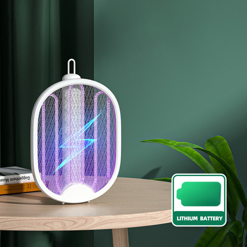 Sulankstomas elektrinis uodų naikintuvo gaudyklė, USB įkraunama uodų raketė vabzdžių žudikė su UV šviesos užtrauktuku