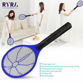 Elektriskā svaidītāja rakete Pārnēsājama kukaiņu mušu moskītu slepkava ar akumulatoru darbināma mušu slazds viegls vasaras mušu slazds