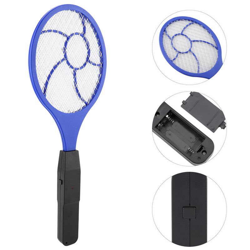 Лятна муха против комари Безжична батерия Power Electric Fly Mosquito Swatter Bug Zapper Racket Insects Killer Home