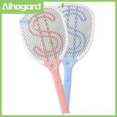 Taaslaetav sääsereket elektriline kärbsepiits Kodu Lutikatsikud UV-valgus putukate reket sääsetõrjelamp majapidamises