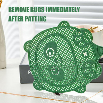 Mosquito Swatter Дълга дръжка Cartoon Panda Fly swatters Heavy Duty Fly Zapper Swatter Fly Catcher Fly Swatter Sleep Protect Tool