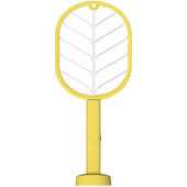 3 в 1 унищожител на насекоми, убиец на комари с основа за зареждане, USB акумулаторна електрическа мухобойка за дома, на открито, LED светлина