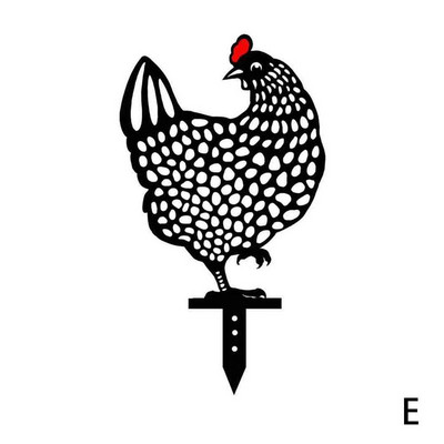 Αστεία διακόσμηση φράχτη κοτόπουλου Αγάλματα Κήπος Αγρόκτημα Αυλή Ρητίνη Χειροτεχνία Κοτόπουλο Γλυπτό Εξωτερική αυλή Στολίδι πισίνας