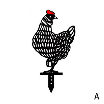 Αστεία διακόσμηση φράχτη κοτόπουλου Αγάλματα Κήπος Αγρόκτημα Αυλή Ρητίνη Χειροτεχνία Κοτόπουλο Γλυπτό Εξωτερική αυλή Στολίδι πισίνας