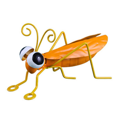 Új kültéri falművészet lakberendezési fém kézzel készített kerti dekoráció szöcske szobor