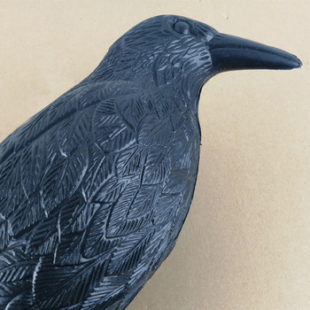 ΚΑΥΤΕΣ ΠΩΛΗΣΕΙΣ!! Πλαστικά προσομοιωμένα Crow Decoy Garden Bird Scarer Ποντίκια Αντιμετώπιση παρασίτων Αποτρεπτικό Χονδρικό