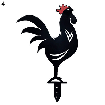 Akrilni šuplji kip u obliku mačke Gomila siluete crnog mačića Vrtni kolac Silueta životinje Vrtno dvorište Poljoprivredno zemljište Umetnuti dekor