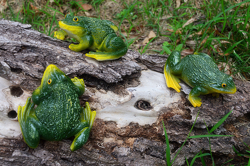 Ρητίνη Βάτραχος Ζώα ειδώλια Στολίδια κήπου Μικροσκοπικά ειδώλια Εξωτερικών χώρων Καλωσόρισμα Τέχνης Αυλή Διακόσμηση σπιτιού