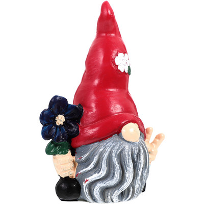 Värviline Garden Gnome Ornament Spring Outdoor Decor Mesilasvaigust materjal Kodu