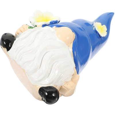 Värviline Garden Gnome Ornament Spring Outdoor Decor Mesilasvaigust materjal Kodu