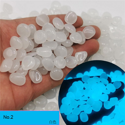 200gb. mirdzošs dārzā oļi mirdzoši akmeņi akmeņi gājēju celiņiem Dārza celiņa iekšpagalms zāliena pagalma dekors Gaismas akmeņi