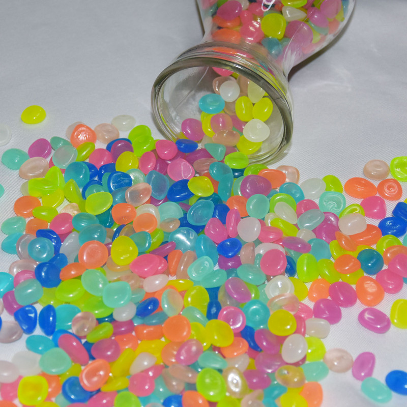 200 tk õue helendavad kivid aiakivikesed helendavad pimedas akvaariumi kaunistus looduslikud kristallid kivid helendavad