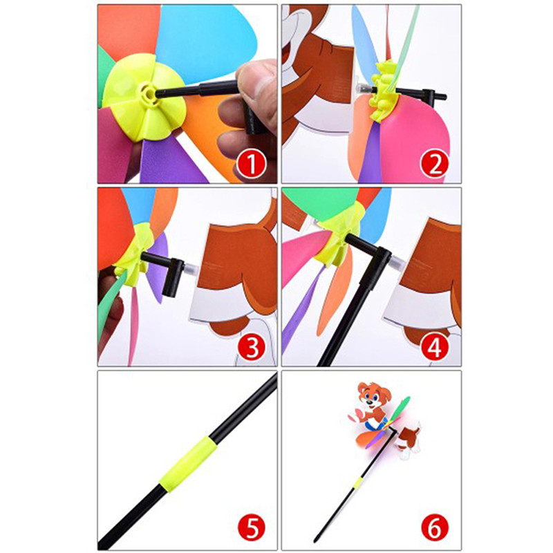 10 stilių Naujas išpardavimas 3D didelis gyvūnas bičių vėjo malūnėlis vėjo suktukas linksmas kiemo sodo dekoras