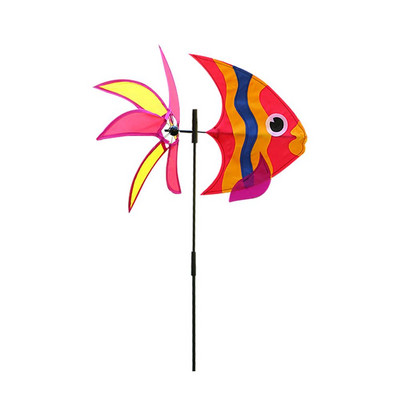 Värvilised tuuleveski mänguasjad Pinwheel Tuuleveski Kodu Aia õuekujundus Õues Kingitused Lastele Mänguasi Lindude hirmutamine Tuulevurr