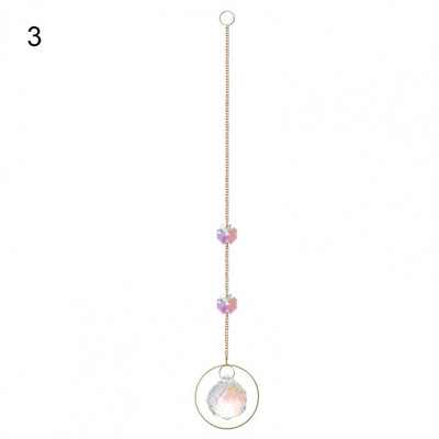 Εξαιρετικό Κρεμαστό στολίδι από ψεύτικο κρύσταλλο Εντυπωσιακό Moon Star Hanging Suncatchers Πολυέλαιος κρεμαστό μενταγιόν Δημιουργικό σχήμα