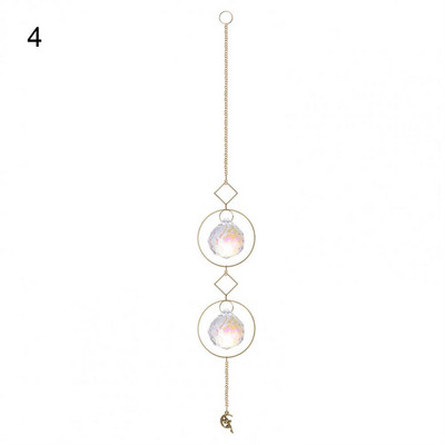 Εξαιρετικό Κρεμαστό στολίδι από ψεύτικο κρύσταλλο Εντυπωσιακό Moon Star Hanging Suncatchers Πολυέλαιος κρεμαστό μενταγιόν Δημιουργικό σχήμα