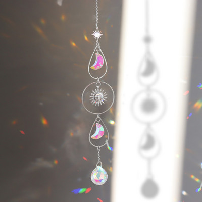 Hvatači sunca Kristalni zvončići Ukrasi Ljubavni dijamantni privjesak u obliku srca Viseći prozor Rukotvorina Vanjski vrt Auto Dekoracija doma