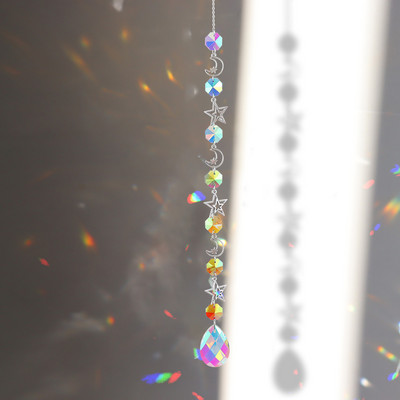 Hvatači sunca Kristalni zvončići Ukrasi Ljubavni dijamantni privjesak u obliku srca Viseći prozor Rukotvorina Vanjski vrt Auto Dekoracija doma