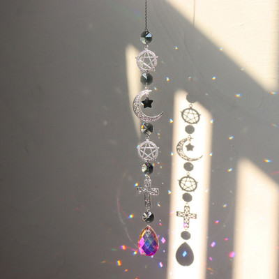 Hvatači sunca Kristalni zvončići Ukrasi Ljubavni dijamantni privjesak u obliku srca Viseći prozor Rukotvorina Vanjski vrt Auto Dekoracija doma