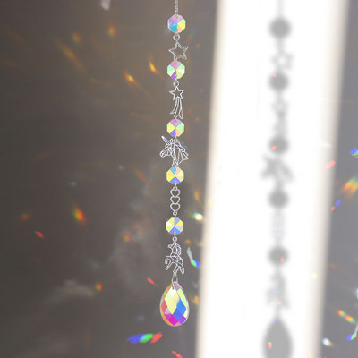 Hvatači sunca Kristalni zvončići Ukrasi Ljubavni dijamantni privjesak u obliku srca Viseći prozor Rukotvorina Vanjski vrt Auto Dekoracija doma