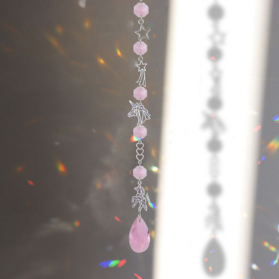 Hvatači sunca Kristalni zvončići Ukrasi Ljubavni dijamantni privjesak u obliku srca Viseći prozor Rukotvorina Vanjski vrt Auto Dekoracija doma