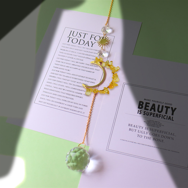 Hvatači sunca Kristalna kugla Privjesak Prozor Viseći zvono vjetra Mjesečevo svjetlo Hvatač vitraja Osmerokutne perle Uređenje doma za vrt