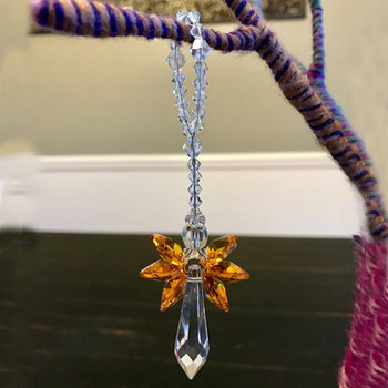 1 ΤΕΜ Crystal Suncatcher Κρεμαστό Angel Crystal Prisms Κρεμαστό Θεραπευτικό Διακοσμητικό Δώρο για Διακόσμηση Σπιτιού