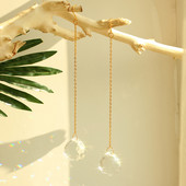 2 τμχ Βιτρώ Suncatcher Κρυστάλλινη μπάλα πρίσμα Sun Catcher Εσωτερικό παράθυρο Rainbow Maker Κρεμαστό Clear Ball Garden Outdoor δώρο