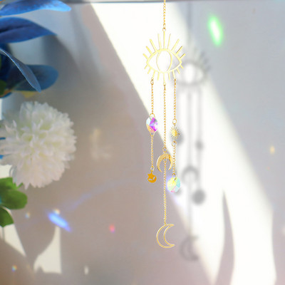 Angel Crystal Prisms Kabantys Rainbow Chaser Apšvietimo priedai langų Užuolaidoms Pakabukas Namų Sodas Automobilinė lempa