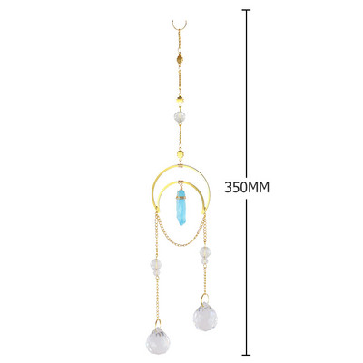 Vražje oko Hvatač sunca Crystal Rainbow Maker Prozor Kućni hvatač snova Dekoracija Zavjesa Luster Prizme Hvatači sunca