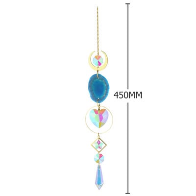 Vražje oko Hvatač sunca Crystal Rainbow Maker Prozor Kućni hvatač snova Dekoracija Zavjesa Luster Prizme Hvatači sunca