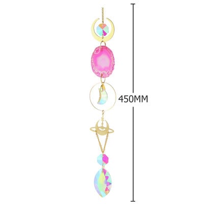 Vražje oko Hvatač sunca Crystal Rainbow Maker Prozor Kućni hvatač snova Dekoracija Zavjesa Luster Prizme Hvatači sunca