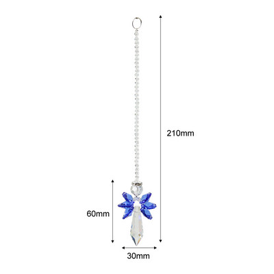 Kristalne prizme za hvatanje sunčeve svjetlosti Viseći lovac duginih boja Dodaci za rasvjetu za prozorske zavjese Privjesak Kućni vrt Auto svjetiljka