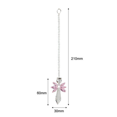 Kristalne prizme za hvatanje sunčeve svjetlosti Viseći lovac duginih boja Dodaci za rasvjetu za prozorske zavjese Privjesak Kućni vrt Auto svjetiljka